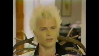 1990 Billy Idol Rockumentary Deleted clips