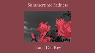 summertime sadness - lana del rey (slowed & reverb)