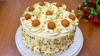 Gulab Jamun Cake Recipe (Eid Special) | Best Cake Recipe For Any Celebration | Eid 2021