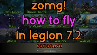 How to Fly & Class Mounts in Legion 7.2