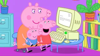 Mummy Pig's Work Computer 😯 🐽 Peppa Pig and Friends Full Episodes