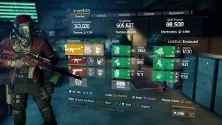 The Division - Solo Resistance Farm on Carrier