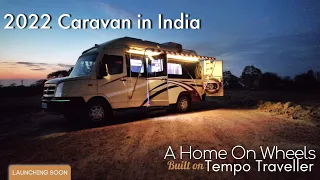 NEW 2022 Caravan in India based on Force traveller TEASER | Motorhome Adventures