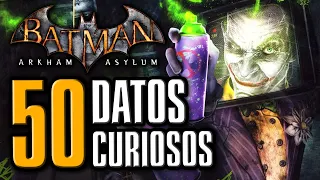 50 CURIOSIDADES de BATMAN ARKHAM ASYLUM | Easter Eggs y Cosas que NO SABÍAS