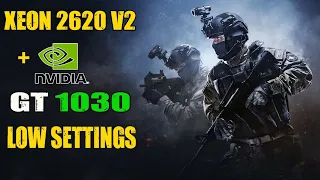 TESTE XEON 2620V2 + GT 1030  [CS-GO]  low settings 1024x768