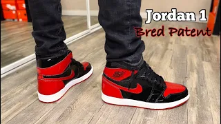 Jordan 1 Bred Patent Review & On Foot