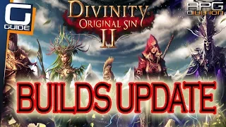 DIVINITY ORIGINAL SIN 2 - Builds Update (Battle Cleric, Assassin, Wizard)