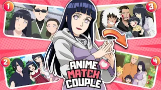 ANIME MATCH COUPLE : Can you guess the Anime Couple? 💑 | ANIME QUIZ