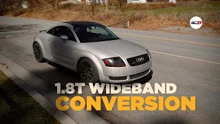 How To Convert A 1.8T to Wideband | A Must For Going Big Turbo