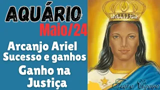 AQUÁRIO♒️Arcanjo Ariel anuncia o sucesso. Mudança de casa. Ganho na justiça. Mudança de roteiro