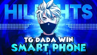 TG DADA First Mobile Win || Highlight ||  😈TG DADA😈 Form #totalgaming Guild