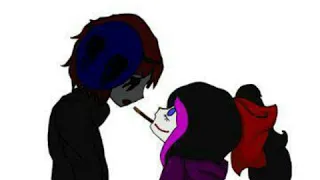 Creepypasta eyelles Jack x Nina the killer.