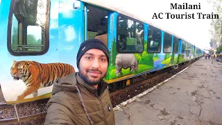 Mailani VISTADOME coach Train Journey through Dudhwa Tiger Reserve