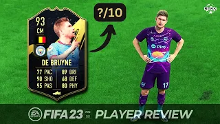 93 SIF KEVIN DE BRUYNE PLAYER REVIEW - FIFA 23 ULTIMATE TEAM (TOTW)