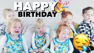 Sickest Birthday Ever (Triplets Turn Two!)