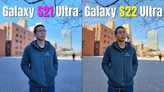 Samsung Galaxy S22 Ultra vs Galaxy S21 Ultra Camera Comparison