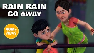 Rain Rain Go Away Nursery Rhyme | 3D Nursery Kids Songs | Taarak Mehta Ka Ooltah Chashmah Kids Songs