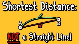 Sometimes The Shortest Distance Between Two Points is NOT a Straight Line: GEODESICS by Parth G