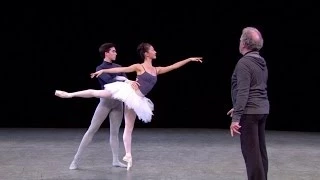 The Sleeping Beauty rehearsal (The Royal Ballet)