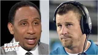 Stephen A. reacts to Lions coach Dan Campbell’s ‘kneecap biting’ reference | First Take