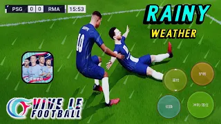 VIVE LE FOOTBALL 23 MOBILE | RAINY WEATHER | UPDATE v2.7.0 [60FPS]