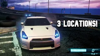 Nissan GT-R Location | NFS Most Wanted 2012 [3 Locations]