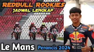 Jadwal Veda Ega Pratama Round 2 Le Mans Perancis FIM RedBull Rookies Cup 2024