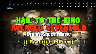 Hail to the King - Avenged Sevenfold | Drums Sheet Music (With Download)