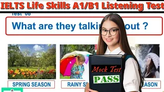 IELTS A1/B1 Life Skills Listening || 2023|| New Practice Test || Life Skills Real Test Pattern UKVI