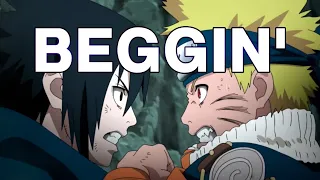 Naruto & Sasuke [AMV] - Beggin' Madcon, Maneskin