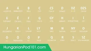 Learn ALL Hungarian Alphabet in 2 Minutes - How to Read and Write Hungarian