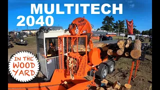 Multitek 2040XP2 - Wood Processor at the Logging Expo 2021 - #450