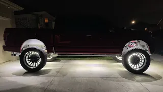 Installed SUPER BRIGHT Wheel Lights On My Lifted F150