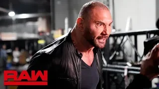 Batista attacks Ric Flair to send a message to Triple H: Raw, Feb. 25, 2019