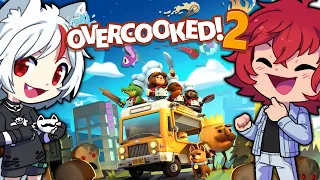 we tested our friendship... (it broke) | OVERCOOKED 2 | EPISODE 1