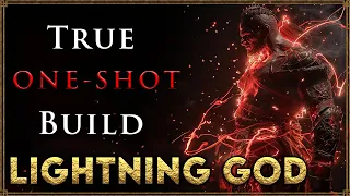Elden Ring Lightning God One Shot Boss Build | The World First Original ADLS Build