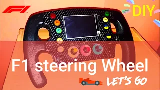 Making DIY F1 steering wheel