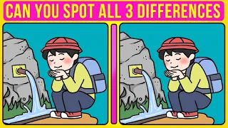 Try to Find the differences: spot 3 differences - IF YOU CAN