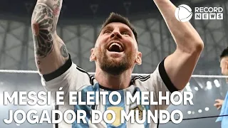 Lionel Messi é eleito o melhor jogador do mundo