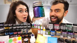 Can We Turn Resin Pigments Into PAINT?