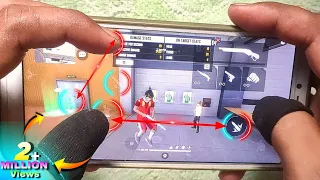 3 Finger Custom Hud Tutorial ⚙️🎯 || 3 Finger Setting Free Fire