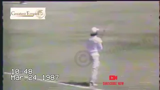 Pakistan vs India | 1987 Nagpur | ODI | Imran Khan at his best