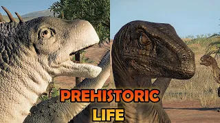PREHISTORIC LIFE: 'A Day in the Life' S4 ALL EPISODES COMPILATION [4k] - Jurassic World Evolution 2
