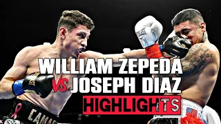 William Zepeda vs. Joseph Diaz | HIGHLIGHTS | #ZepedaDiaz #WilliamZepeda #JoJoDiaz