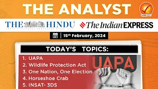 The Analyst | 15th February 2024 | Vajiram & Ravi | Daily Newspaper Analysis | Current Affairs Today