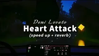 Heart Attack - Demi Lovato (Speed up + reverb) |Tiktok Version| Lyrics