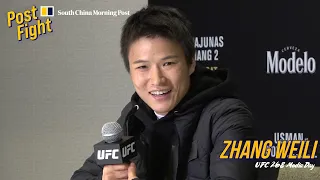 Zhang Weili feels loss to Rose Namajunas was "a good thing" | UFC 268 pre-fight interview