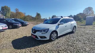 Renault Megane IV покоління 2017 за 11 900$ з ОРИГІНАЛЬНИМ ПРОБІГОМ!!!