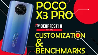 ️‍🔥️‍🔥 POCO X3 PRO DERPFEST 11 | Detailed look at the customization & benchmarks ️‍🔥️‍🔥