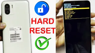 Redmi A1 (2022)  Hard Reset, Forgot Password, PIN, Pattern Unlock💥Android 12